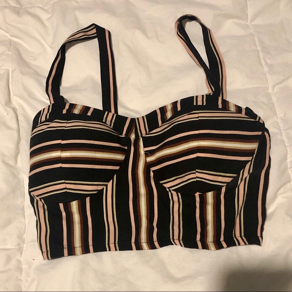 Striped Bralette 💖 - Picture 2 of 5